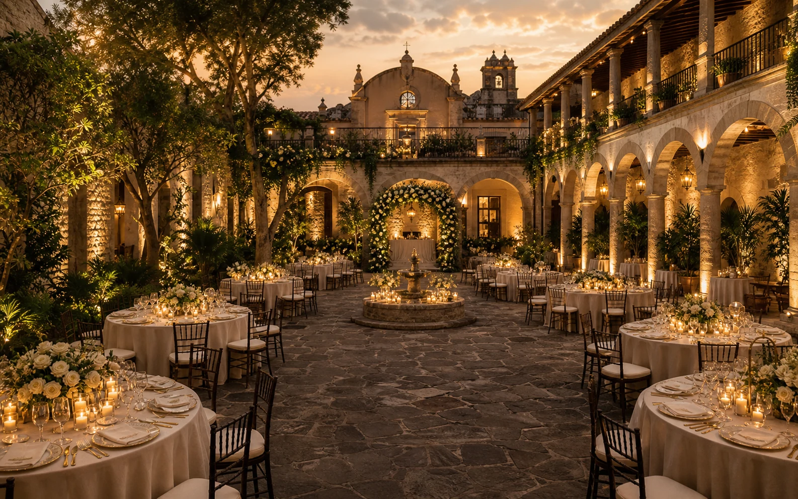 La hacienda espera.